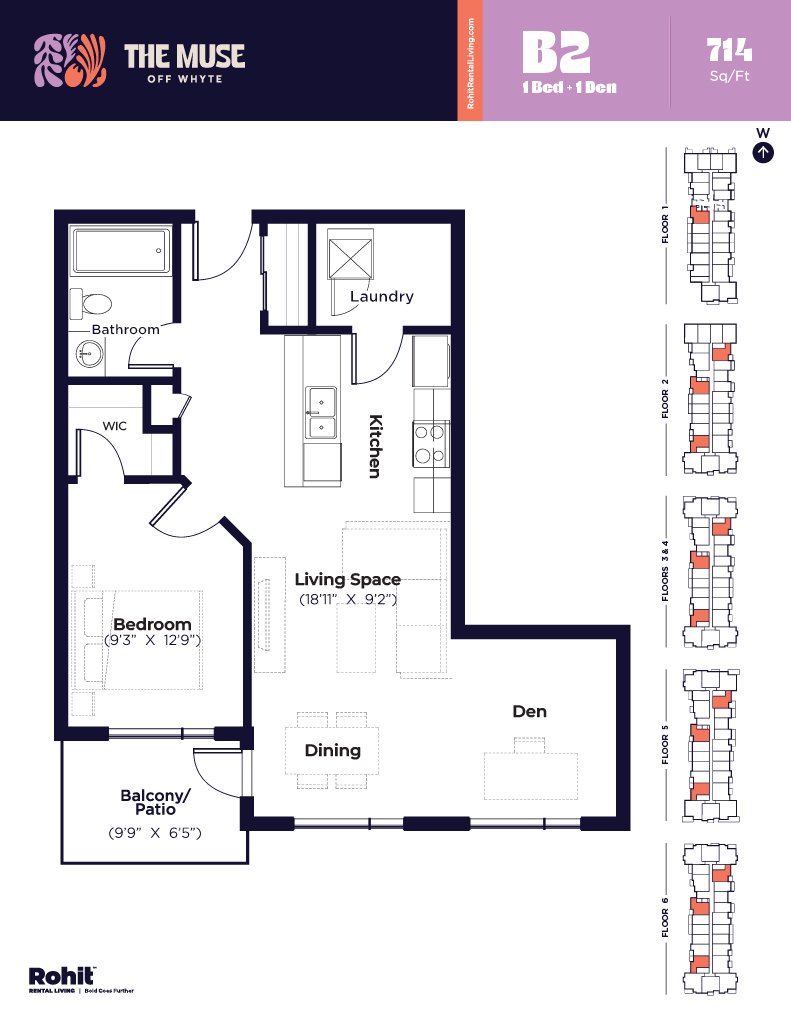 10119 - 85 Ave NW 1 Bed Apartment for Rent - Photo Gallery 12